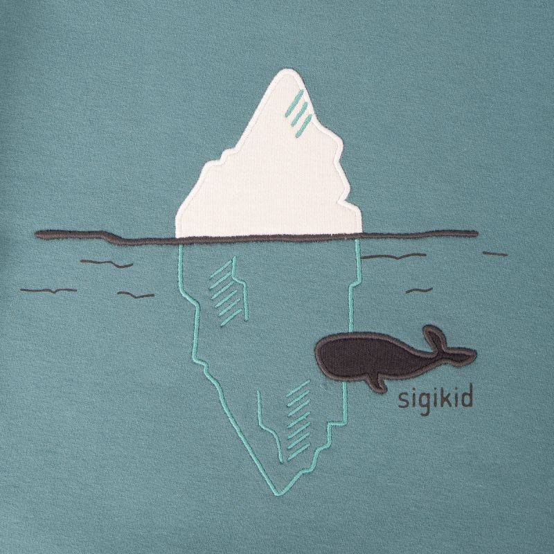 Sigikid Kinder Sweatshirt Polar Expedition, türkis Auslauf