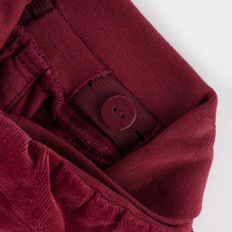 Sigikid Baby Cordhose, dunkelrot Schlussverkauf