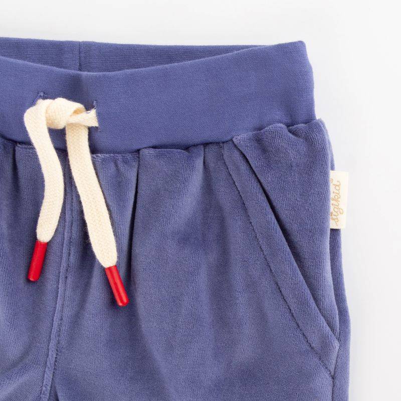 Sigikid Kinder Nickihose mit Beinbündchen, blau Blitzverkäufe