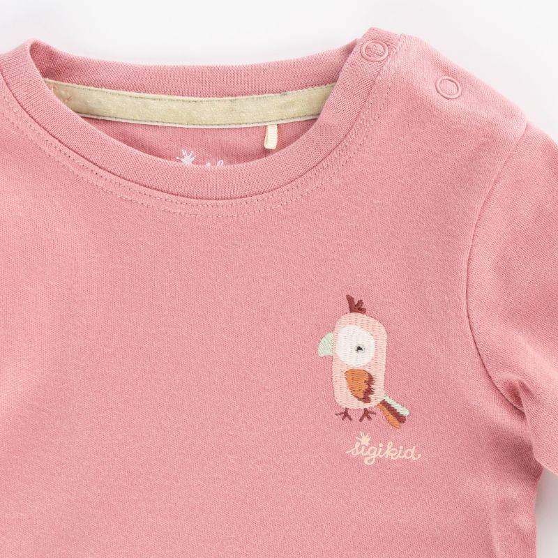 Sigikid Baby Langarmshirt pink Kakadu Limitierter Zeitrabatt