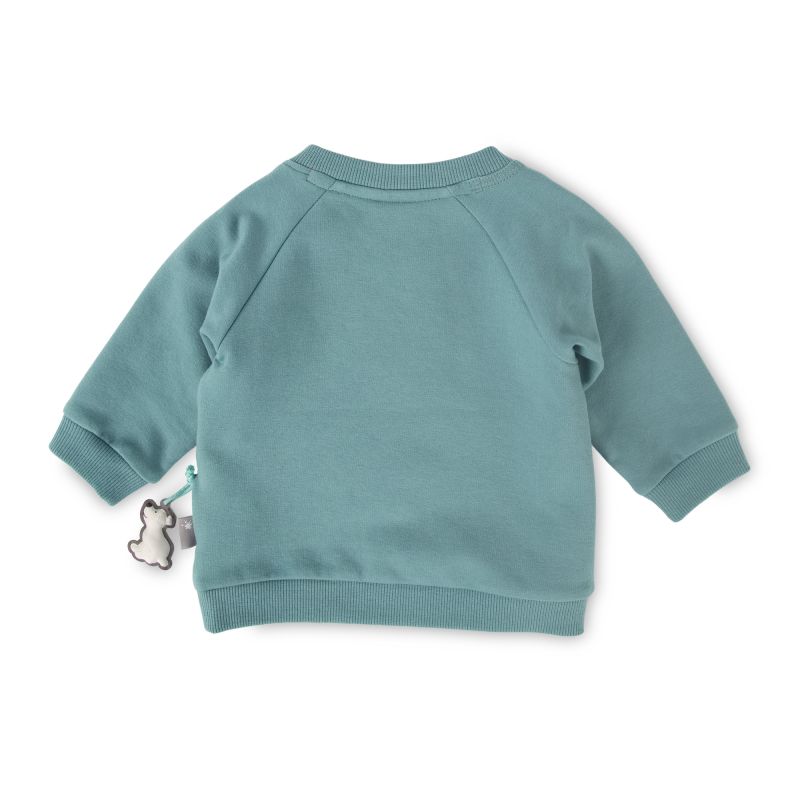 Sigikid Baby Sweatshirt mit Eisbär Motiv, türkis Günstig kaufen