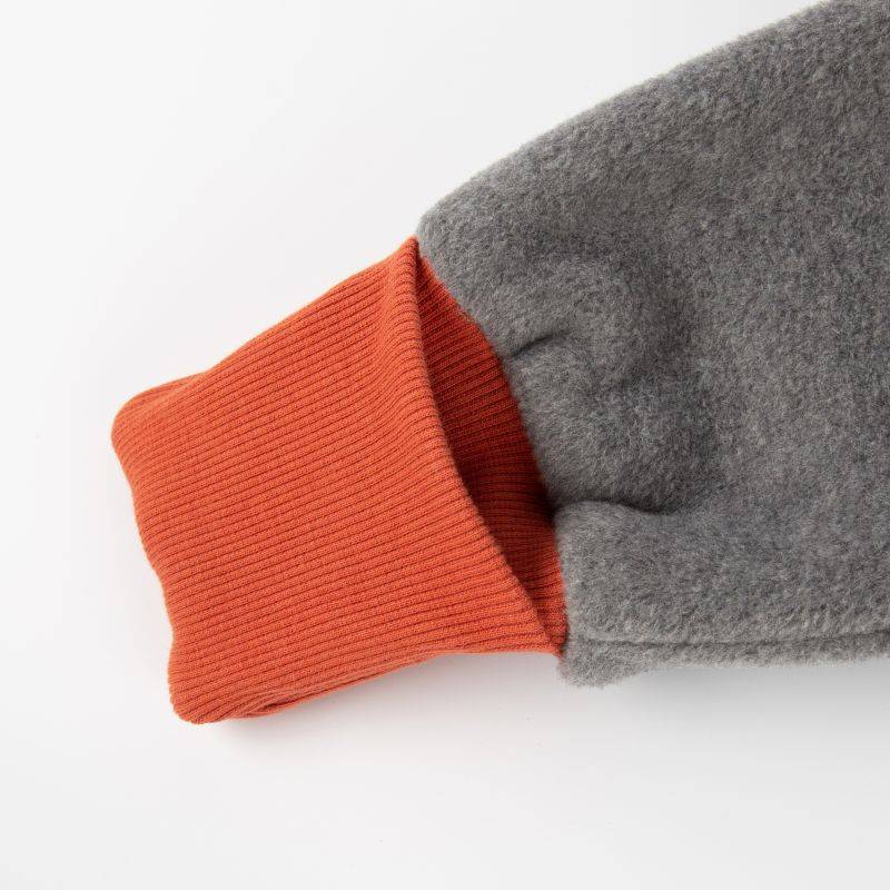 Sigikid Baby Fleeceoverall mit Eisbär Motiv, graumeliert Flash Sale