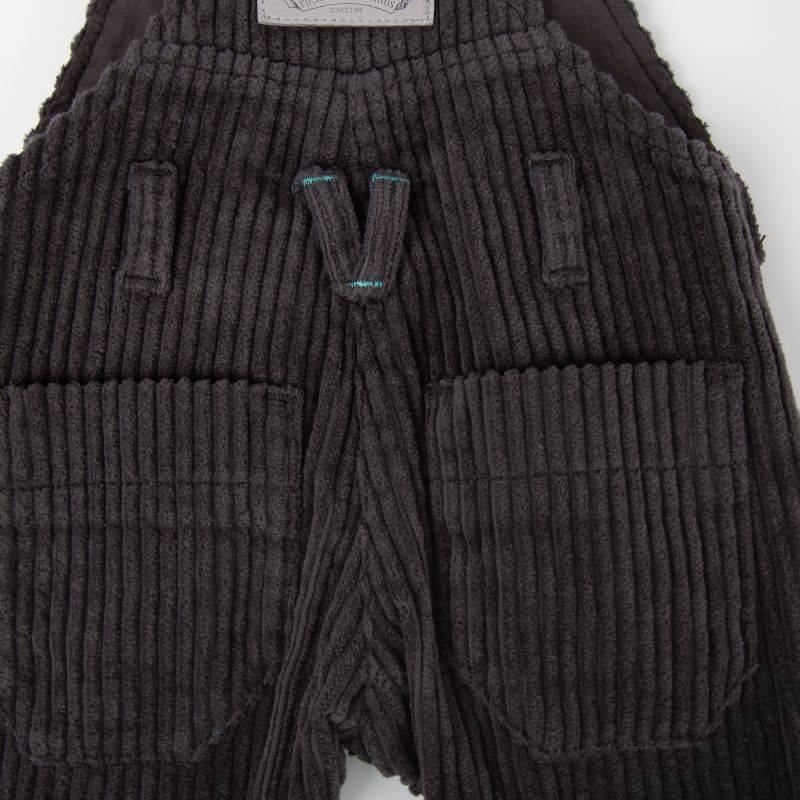 Sigikid Dunkelgraue Baby Cord Latzhose Muttertagsangebot