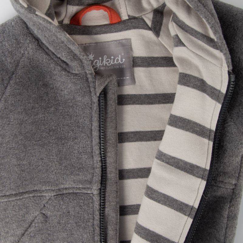 Sigikid Baby Fleecejacke Eisbär, grau Sonderangebote