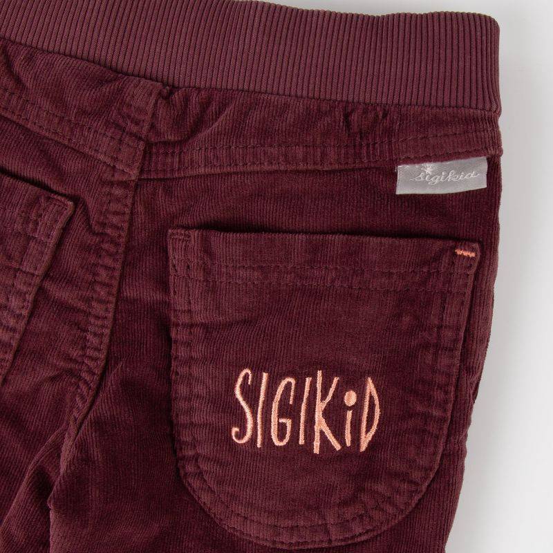 Sigikid Kinder Cordhose, dunkelrot Tiefpreis