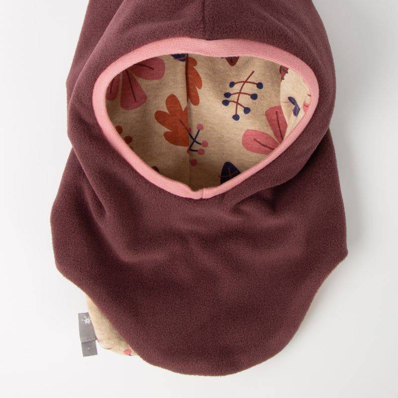 Sigikid Kinder Schlupf Fleecemütze, dunkelrot Nur für heute