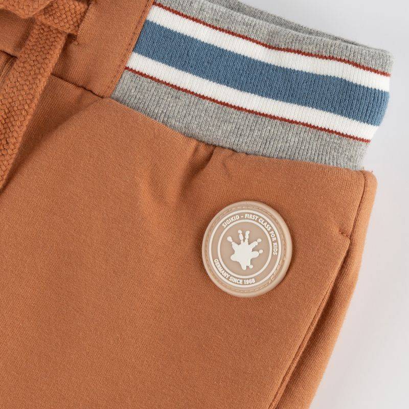 Sigikid Kinder Sweathose mit Beinbündchen, braun Super Rabatt