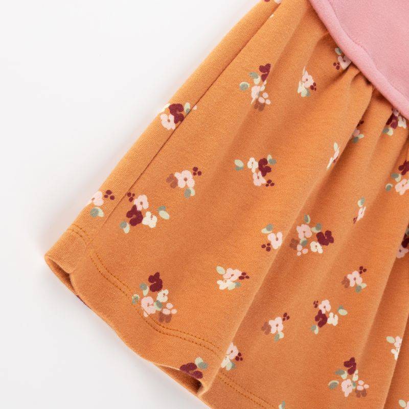 Sigikid Kinder Kleid mit Blümchen Print, Oberteil rosa 50% Rabatt mit kostenlosem Versand
