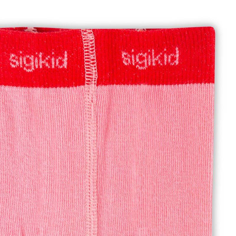 Sigikid 2er-Set Baby Strumpfhosen, rosa oder blau-weiß geringelt Im Verkauf