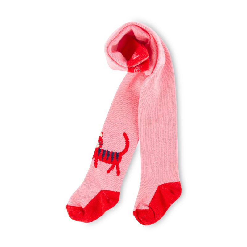 Sigikid 2er-Set Baby Strumpfhosen, rosa oder blau-weiß geringelt Im Verkauf
