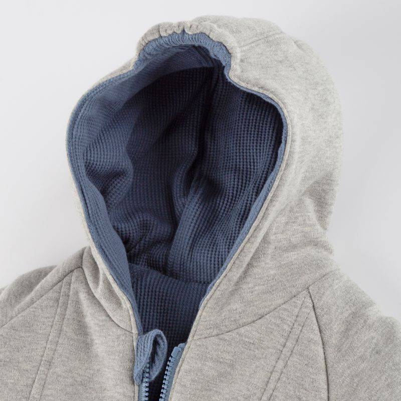 Sigikid Baby Wendejacke wattiert, blau oder grau Günstiger Verkauf