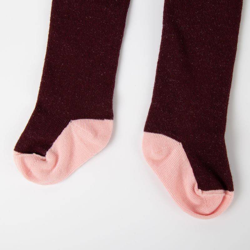 Sigikid Baby Strumpfhosen 2er-Set, rosa/dunkelrot Limitierter Zeitrabatt