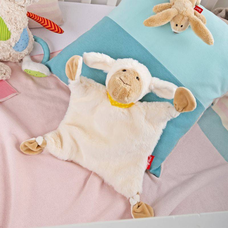 Sigikid Baby Kuschel-Schnuffeltuch Schaf Osterangebot