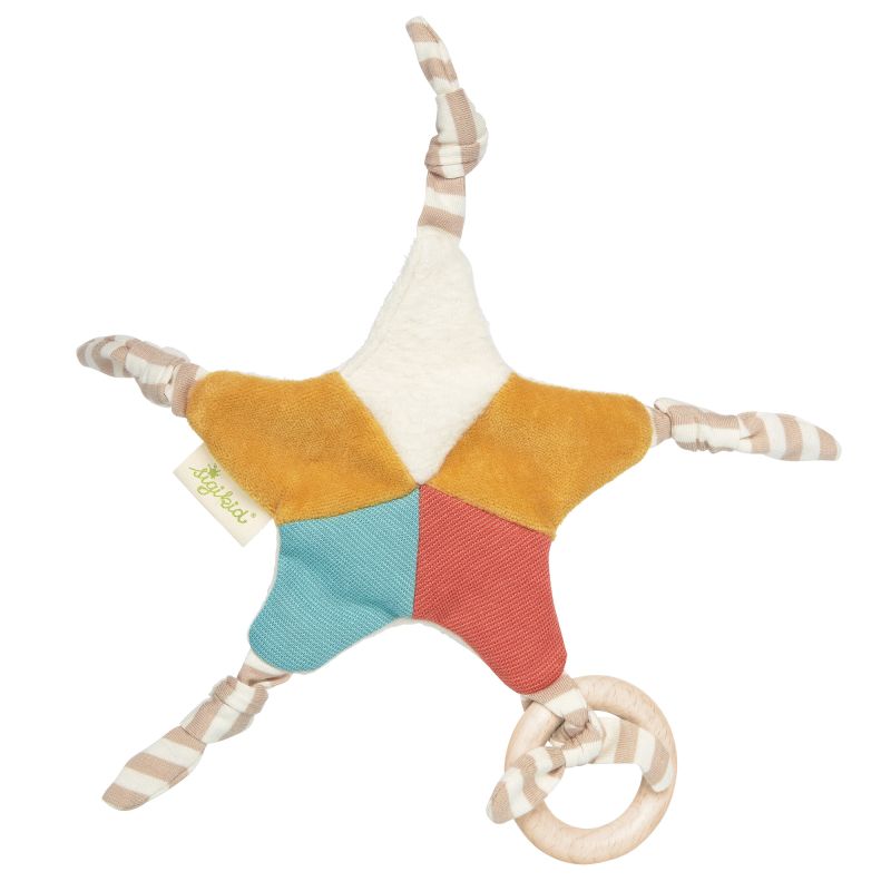 Sigikid Baby Schnuffeltuch Stern, Green Collection VIP-Rabatte