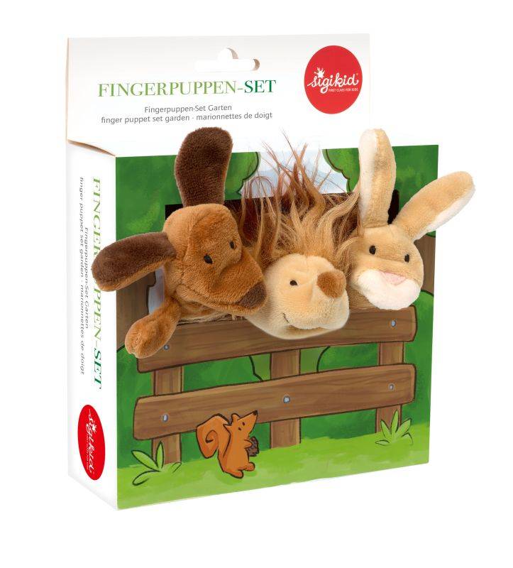 Sigikid Kinder Fingerpuppenset Garten Letzter Tag