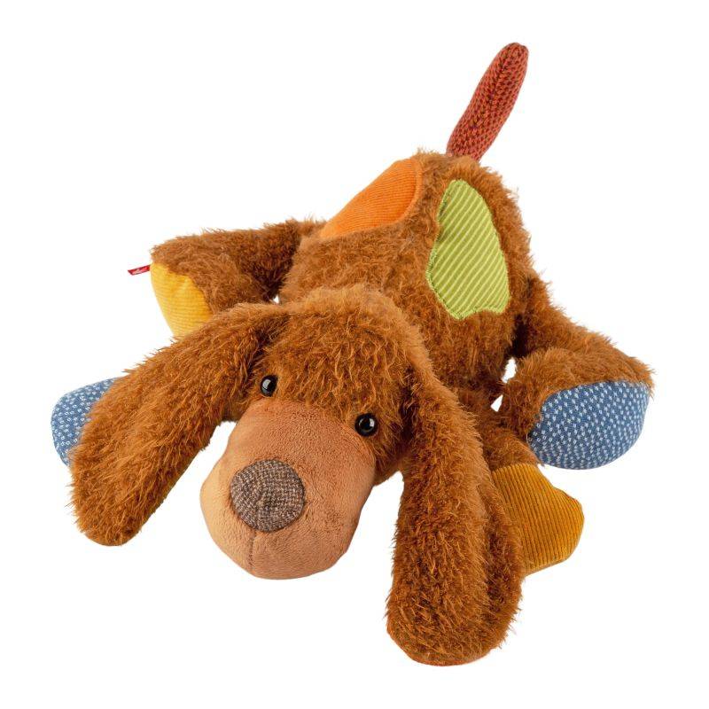 Sigikid Kuscheltier Hund liegend, Patchwork Sweety Blitzverkäufe