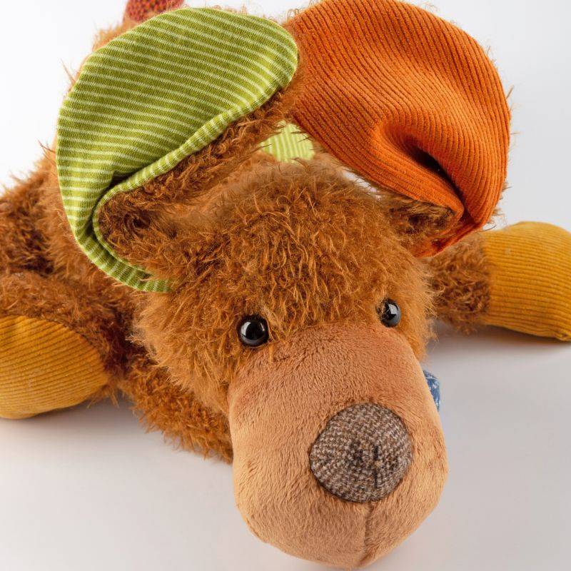 Sigikid Kuscheltier Hund liegend, Patchwork Sweety Blitzverkäufe