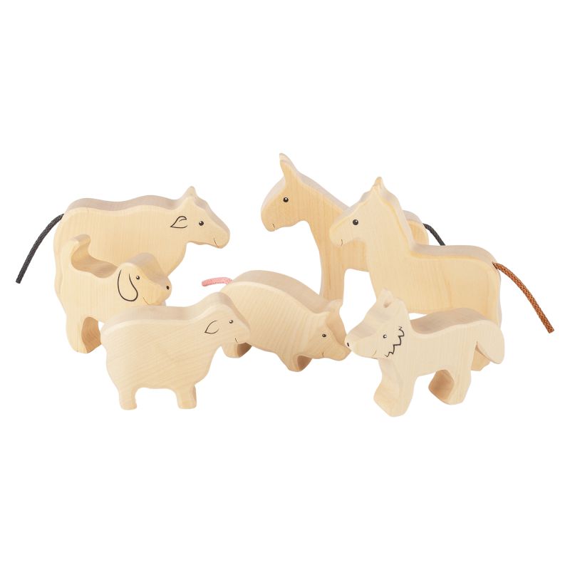 Sigikid Holztiere-Set Bauernhof Cyber Monday
