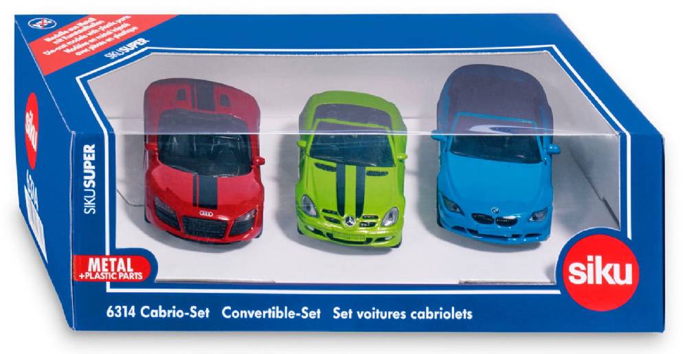 Siku Cabrio Set 10631400000 Begrenztes Angebot