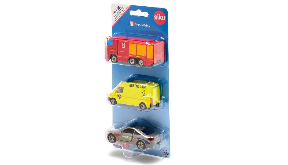 Siku Notruf-Set Frankreich 10181900100 Saisonschlussverkauf