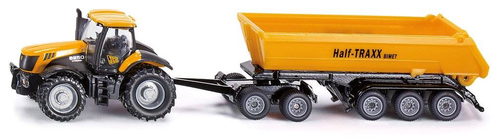 Siku JCB Traktor mit Dolly und Kippmulde 10185800002 Kauf eins, bekomm eins gratis