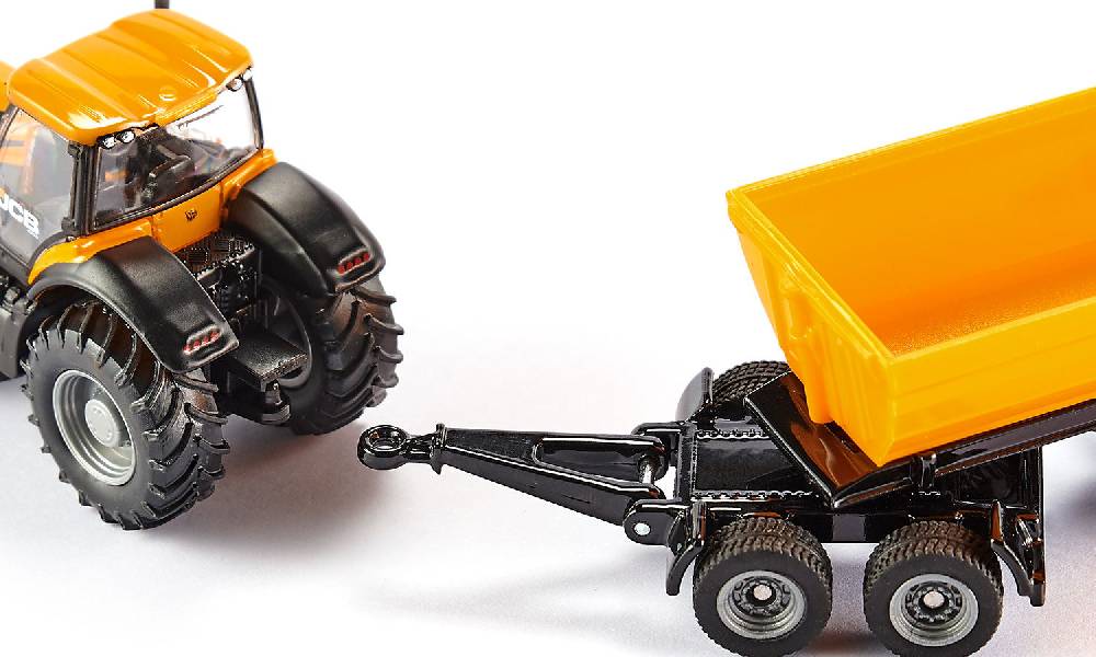 Siku JCB Traktor mit Dolly und Kippmulde 10185800002 Kauf eins, bekomm eins gratis