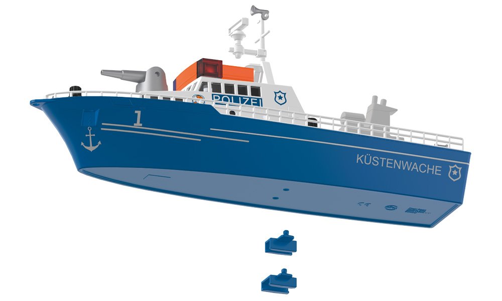 Siku Polizeiboot 10540100001 Räumungsverkauf