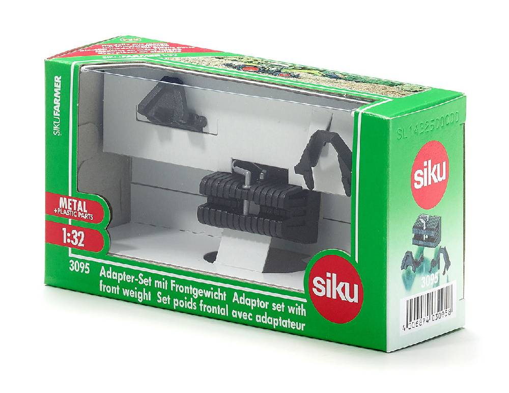 Siku Adapter-Set mit Frontgewicht 10309500001 Kostenloser Versand