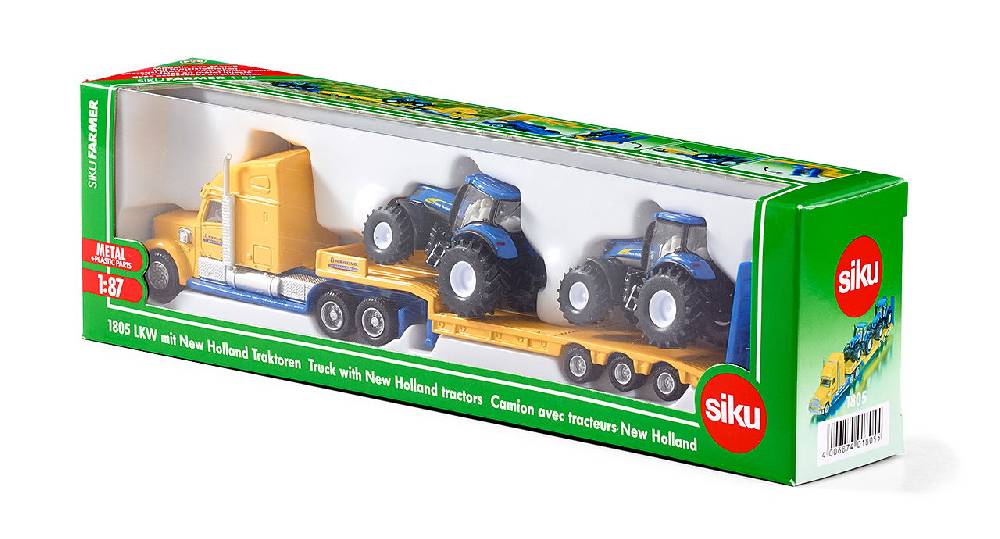 Siku LKW mit New Holland Traktoren 10180500001 Nur für heute
