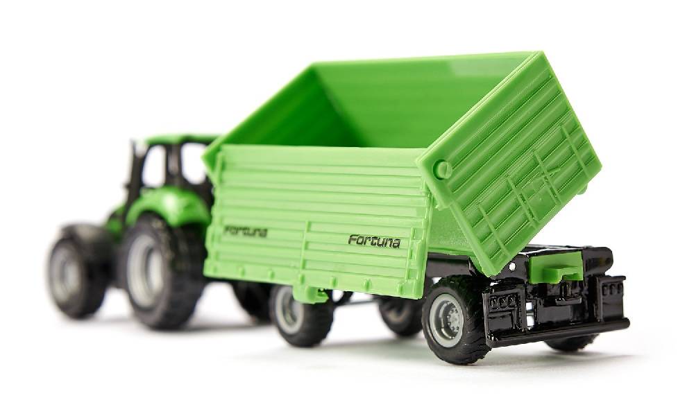 Siku DEUTZ-FAHR mit Fortuna 2-Achs Anhänger 10160600000 Angebote