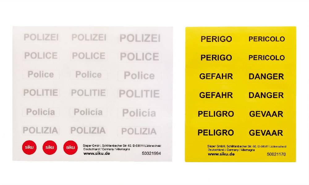 Siku Mercedes-Benz E-Klasse All Terrain 4X4 Polizei 10230200000 Flash Sale