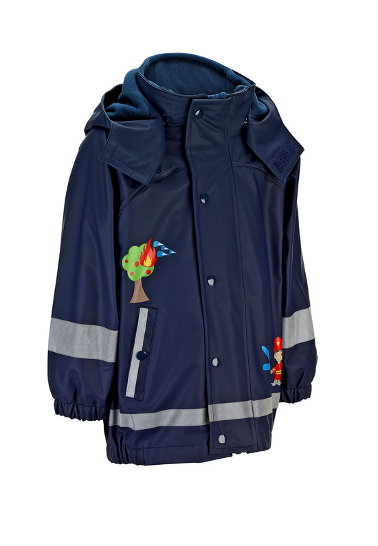 Sterntaler Regenjacke mit Innenjacke und Feuerwehrprint Osterangebot