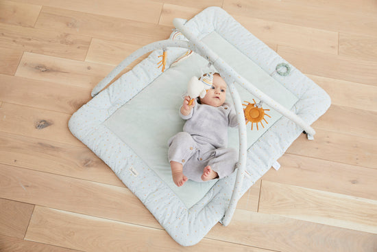 Sterntaler Baby Spielbogen Ente Edda in helltürkis Zeitbegrenzte Promotion
