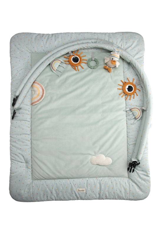 Sterntaler Baby Spielbogen Ente Edda in helltürkis Zeitbegrenzte Promotion