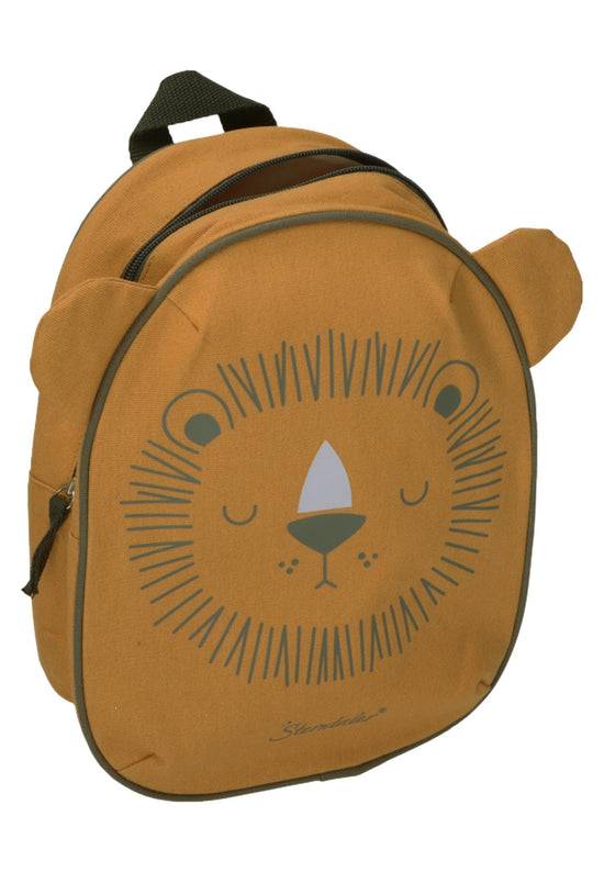Sterntaler Rucksack Löwe Lio in rost mit 3D-Ohren, 4,5L Sonderangebot der Fabrik