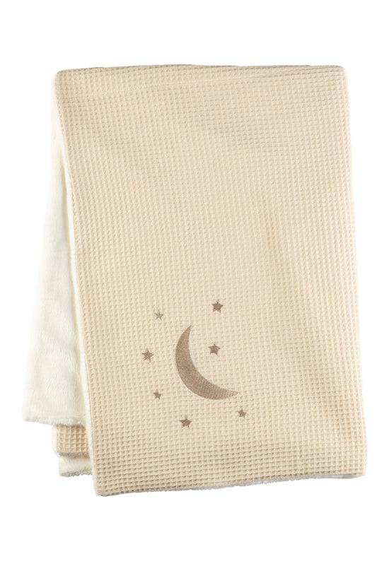 Sterntaler Babydecke mit Motiv Himmelskörper in ecru 50% Rabatt mit kostenlosem Versand
