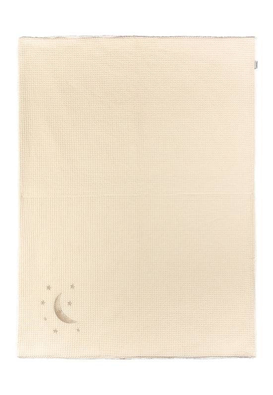 Sterntaler Babydecke mit Motiv Himmelskörper in ecru 50% Rabatt mit kostenlosem Versand