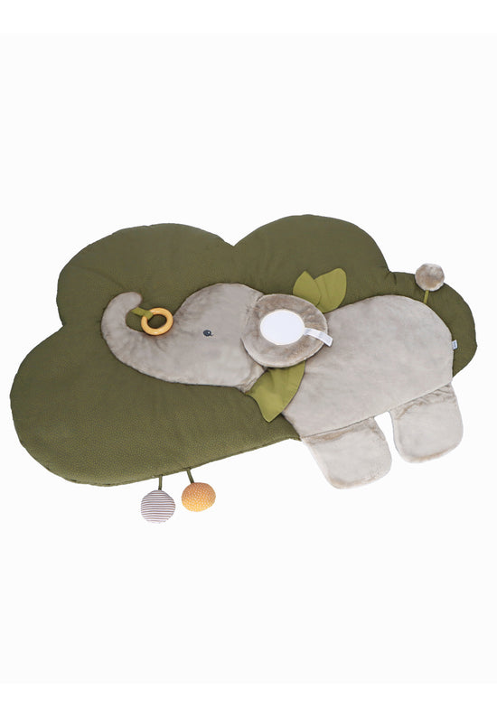 Sterntaler Krabbeldecke Motiv Wolke mit Elefant Eddy, Grau Osterangebot