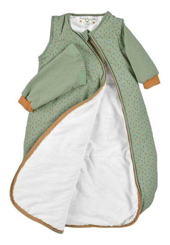 Sterntaler Schlafsack mit Ärmeln 90cm Esel Emmilius in Grün Muttertagsangebot