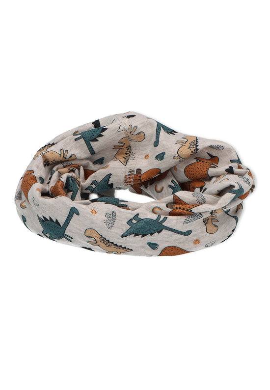 Sterntaler Allrounder aus Jersey bedruckt mit Dinos, UV 50+
