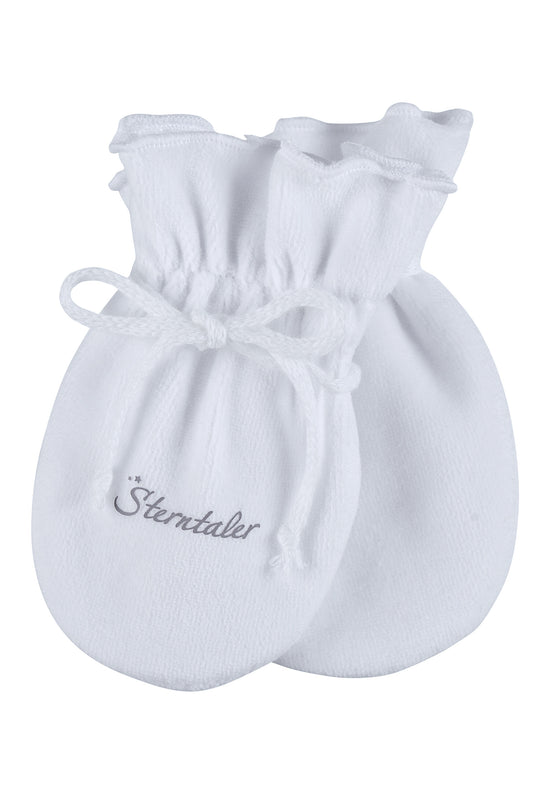 Sterntaler Kratzfäustlinge Baby aus weichem Nickimaterial uni Vierteljährliche Förderung