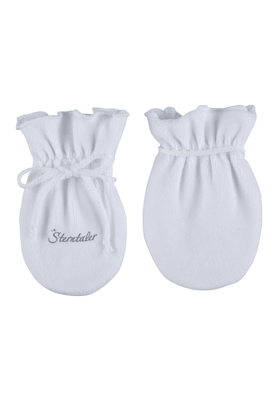 Sterntaler Kratzfäustlinge Baby aus weichem Nickimaterial uni Vierteljährliche Förderung