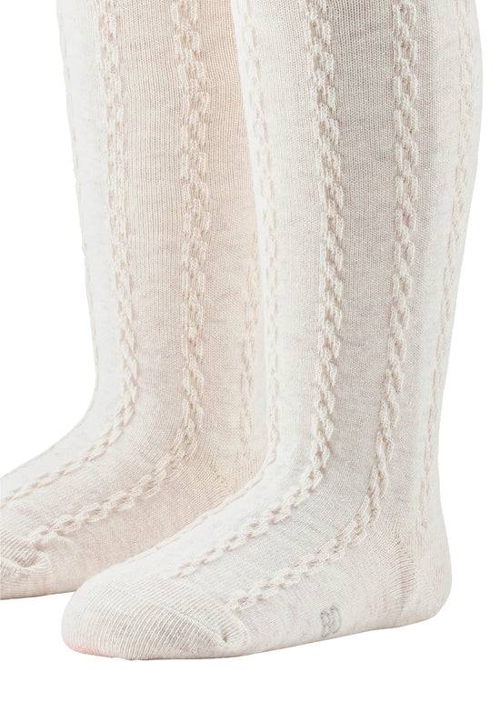 Sterntaler Baumwoll-Mischgewebe Strumpfhose mit Zopfmuster Begrenzt auf 3 Tage
