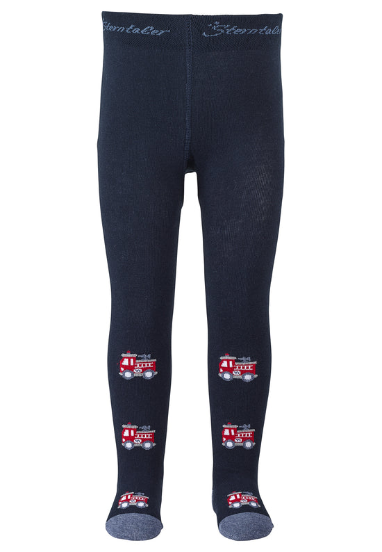Sterntaler Strumpfhose Feuerwehr in Marine oder Silber mel 50% Rabatt für begrenzte Zeit