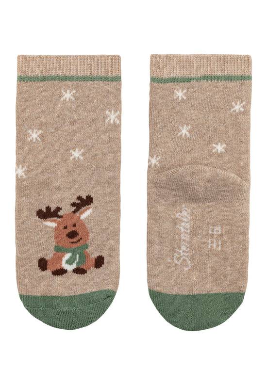 Sterntaler Socken 3er Pack Weihnachten aus Baumwoll-Mix Rabatte dieses Monats