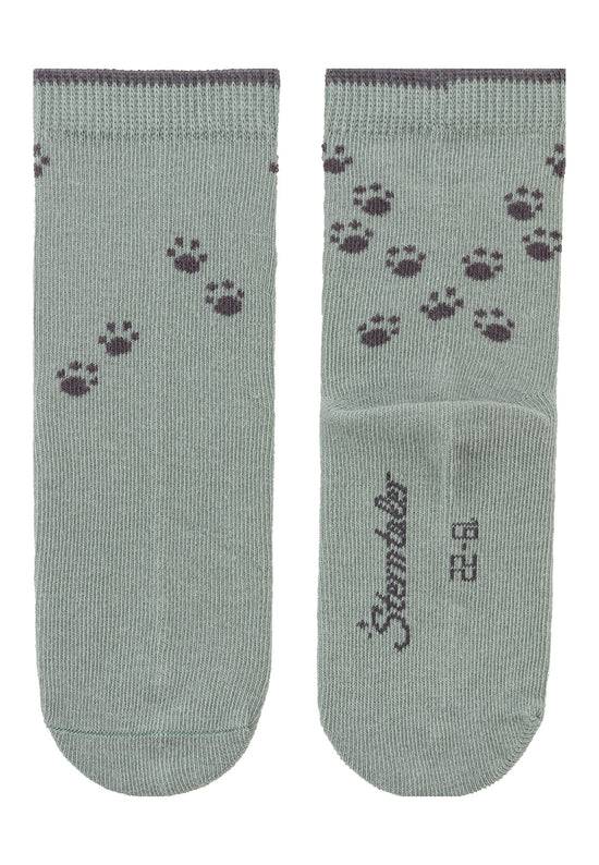 Sterntaler Socken 3er Pack Waldtiere, Tatzen und Rippenmuster 2025