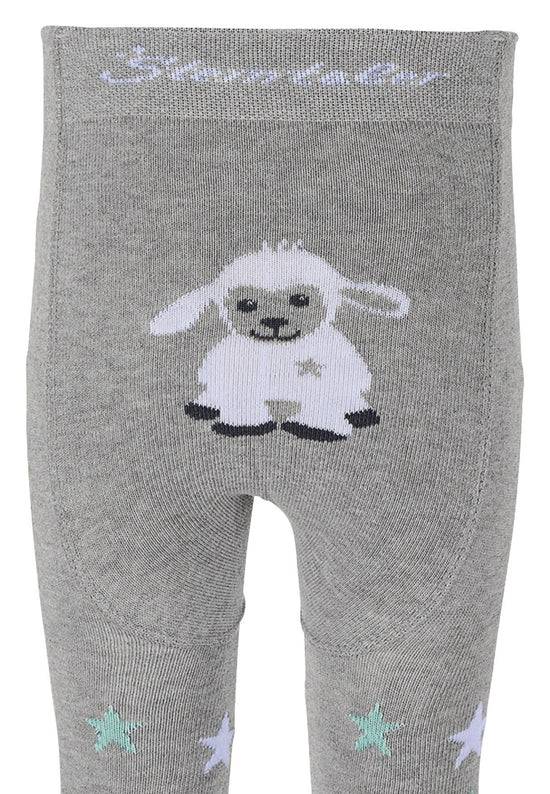 Sterntaler Krabbelstrumpfhose Stanley mit Po-Motiv in Silber Hotsell
