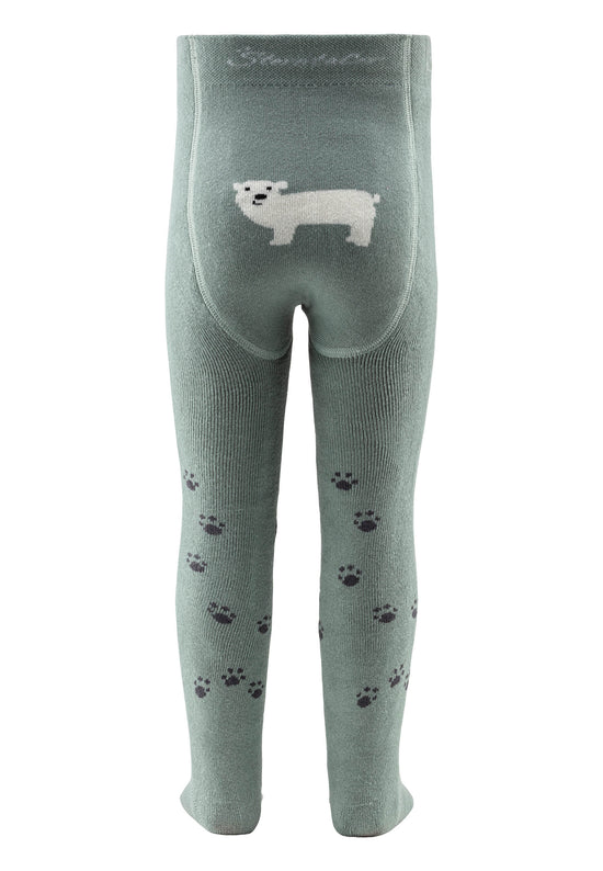 Sterntaler Strumpfhose mit Innenfrotte und Eisbär Motiv Meist gekauft