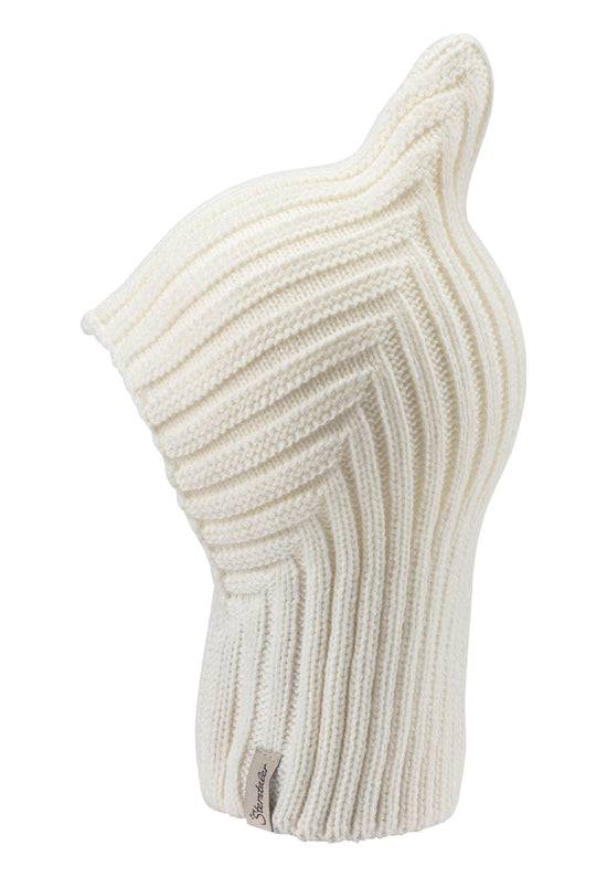 Sterntaler Mütze aus Strickware und Diagonalem Design Preisnachlass