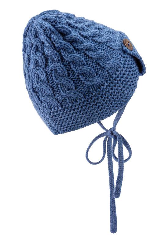 Sterntaler Mütze aus Strickware mit Holzknöpfen Weihnachtsangebot